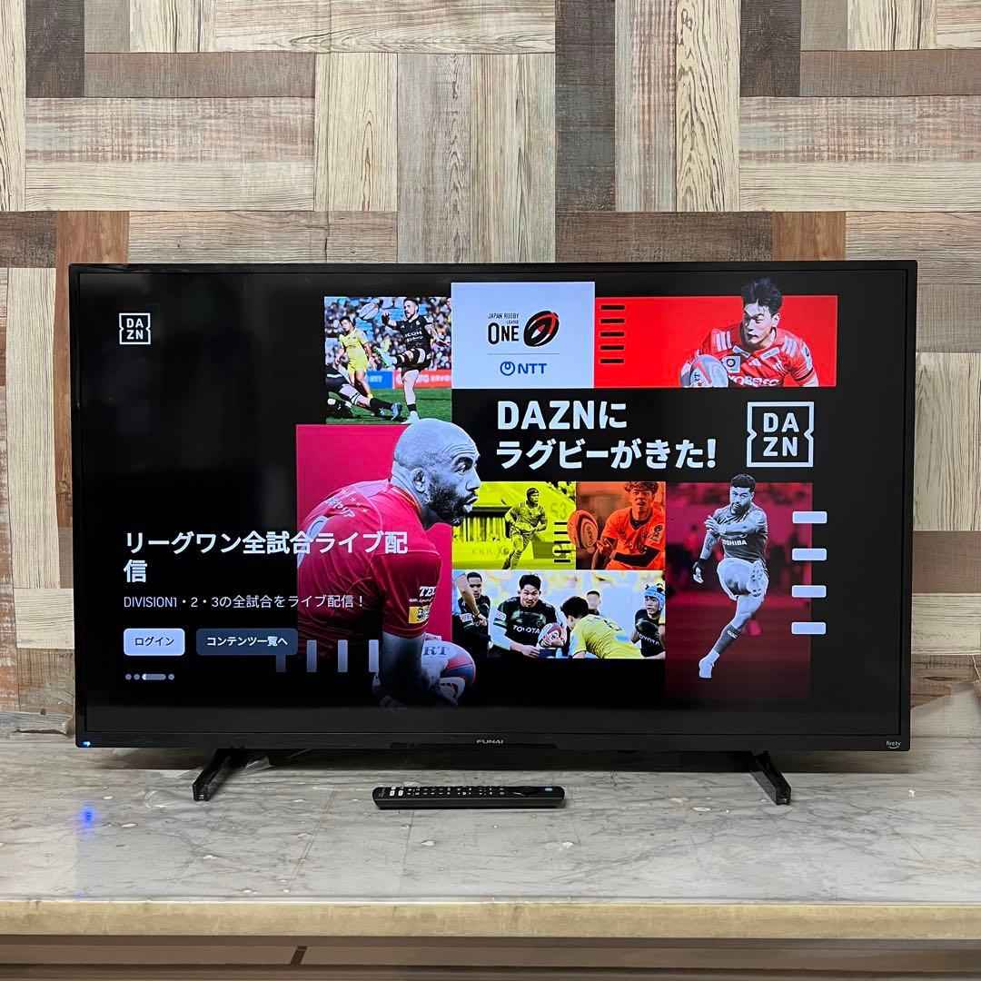 りきさん専用全国送料込フナイ43型Fire TV搭載4Kスマートテレビ