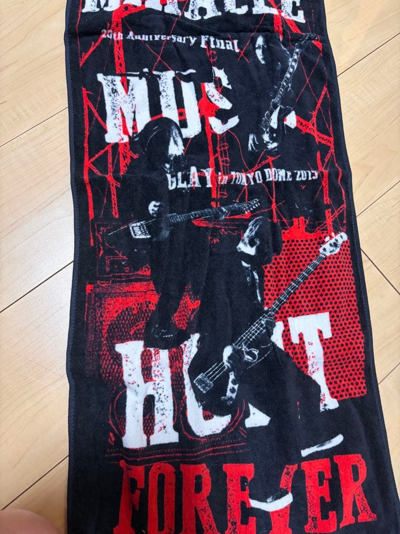 GLAY フェイスタオル