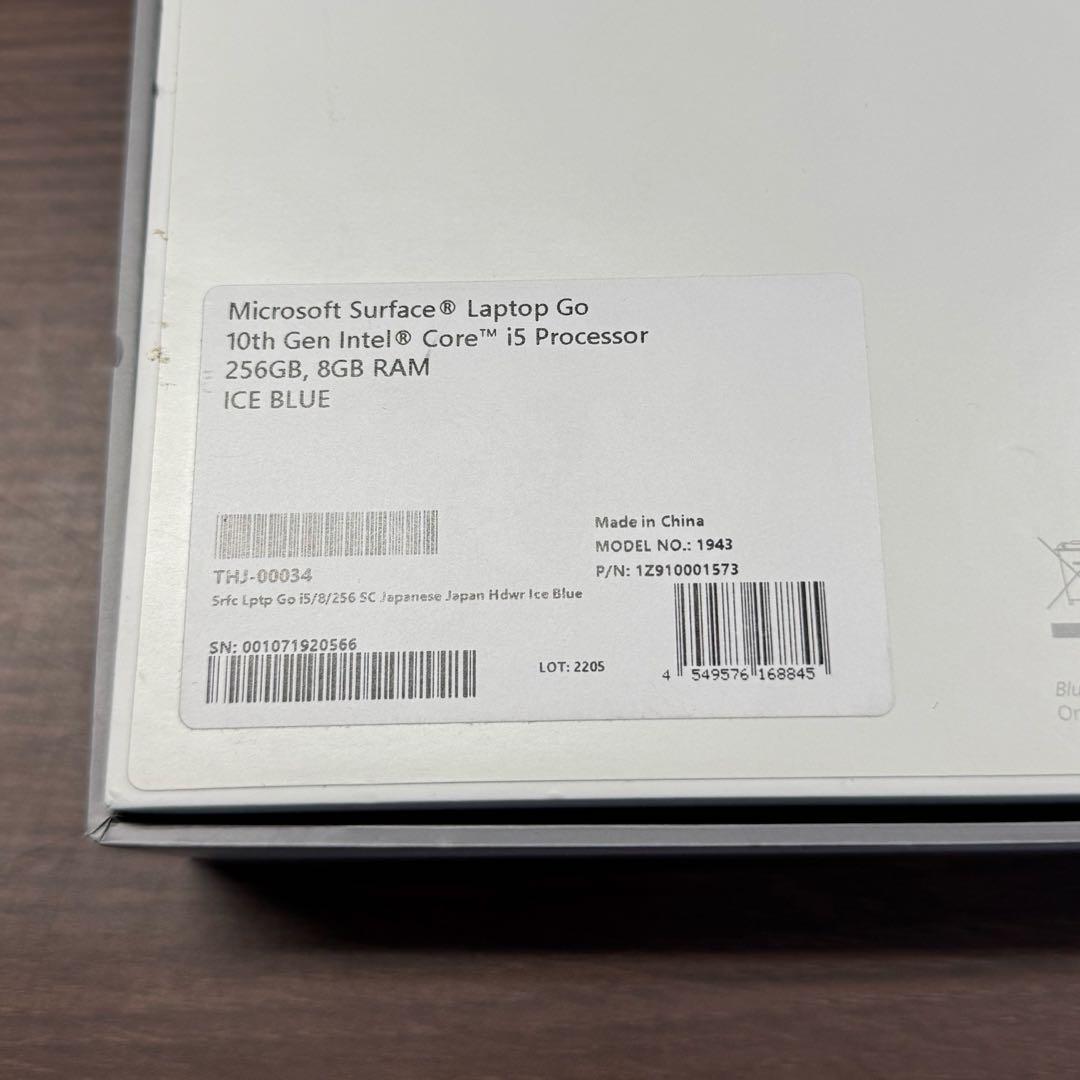 【美品】Laptop Go 10世代258GB,8GB