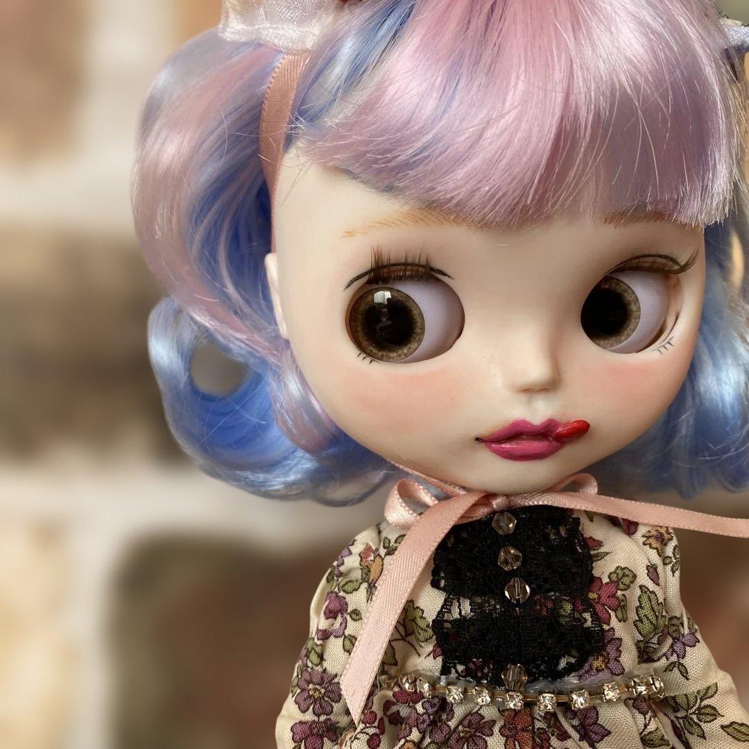 【最終値下】カスタムアイシードール『yammy!』ウェーブボブの子を結いました