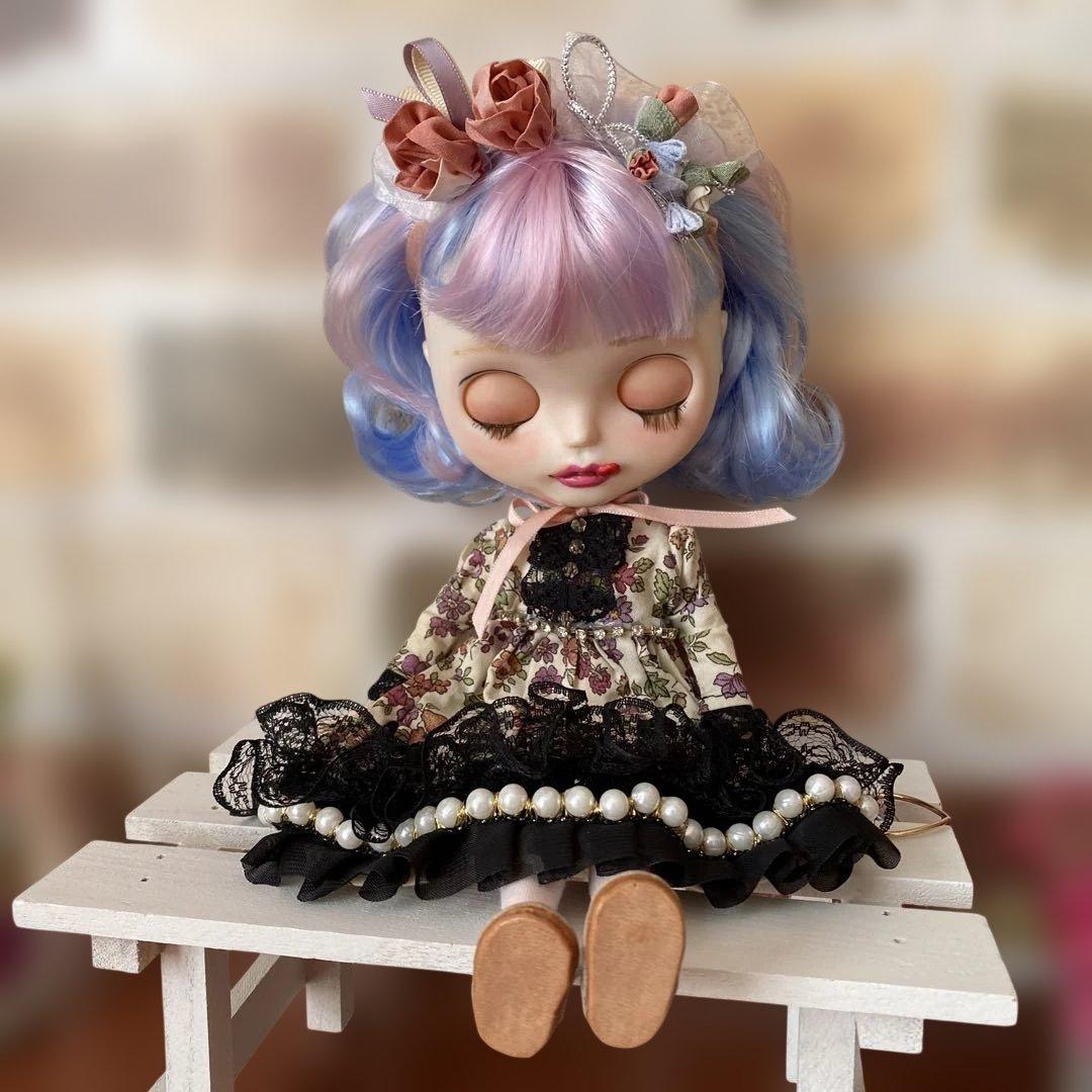 【最終値下】カスタムアイシードール『yammy!』ウェーブボブの子を結いました