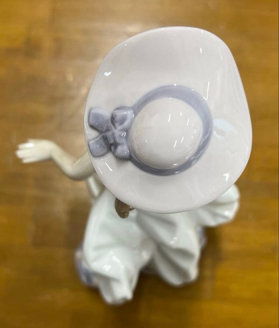 リヤドロ　LLADRO　春の花かご　#5790　フィギュリン　置物　陶磁器