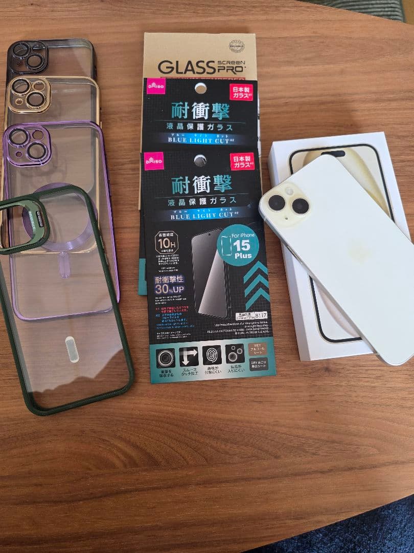 iPhone 15plus 128GB イエロー