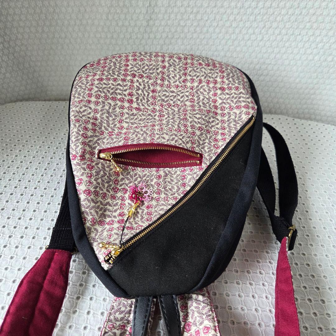 yayamua　しずく型リュック（M）　ハンドメイド