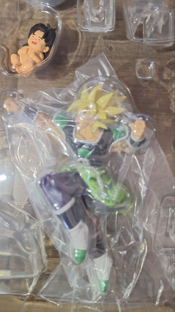 ドラゴンボールZ HG ブロリー完全セット フィギュア　プレミアムバンダイ