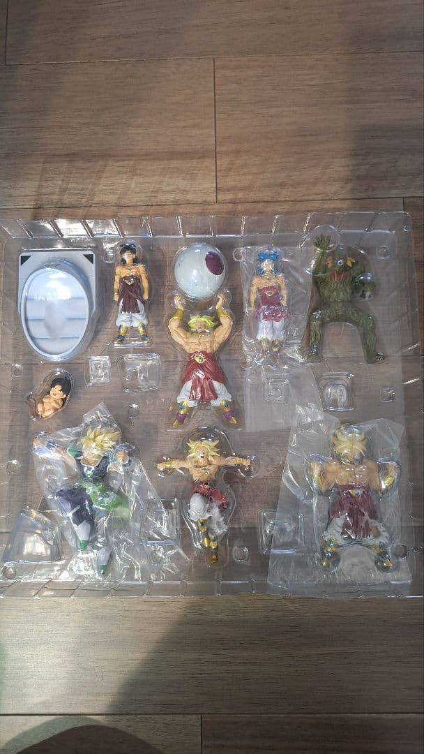 ドラゴンボールZ HG ブロリー完全セット フィギュア　プレミアムバンダイ