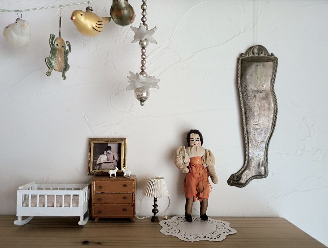 * antique doll ❀ * 妹が大好きな 女の子 お人形