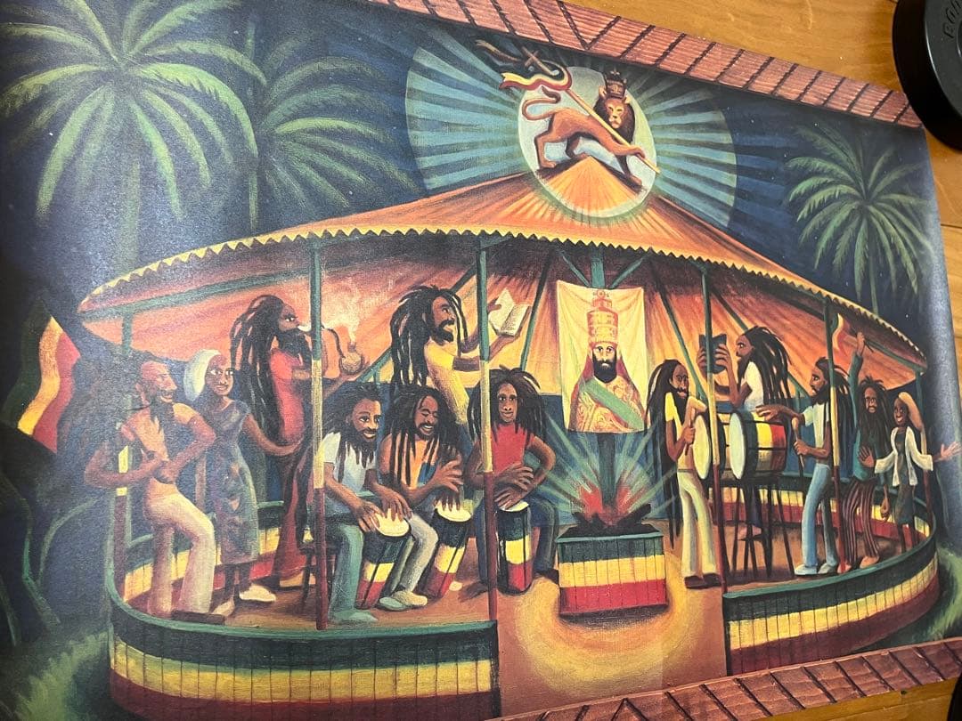 レゲエ　ナイヤビンギ　プリント