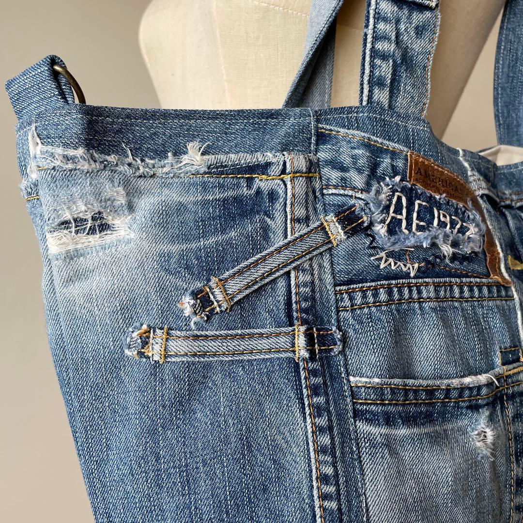 【専用】 デニム トート バッグ リメイク ダメージ