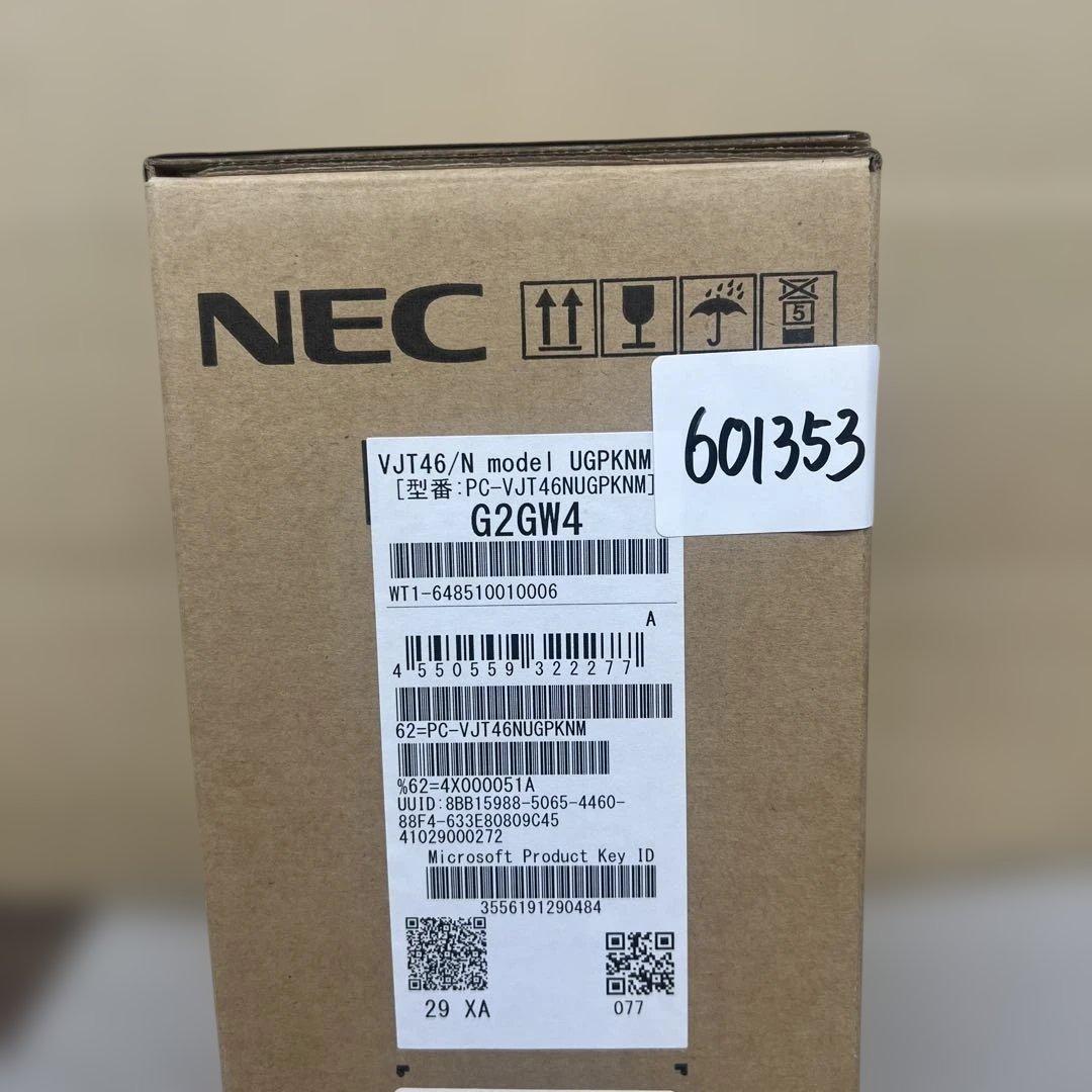 Windowsノート本体 601353 NECVersaPro VJT46/N 8GB/512GB