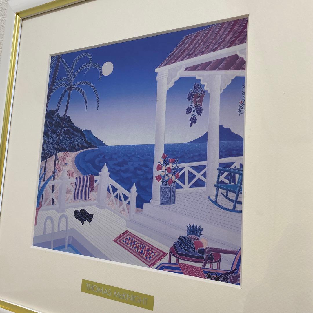 トーマス・マックナイト　Thomas McKnight 版画、絵画　40cm