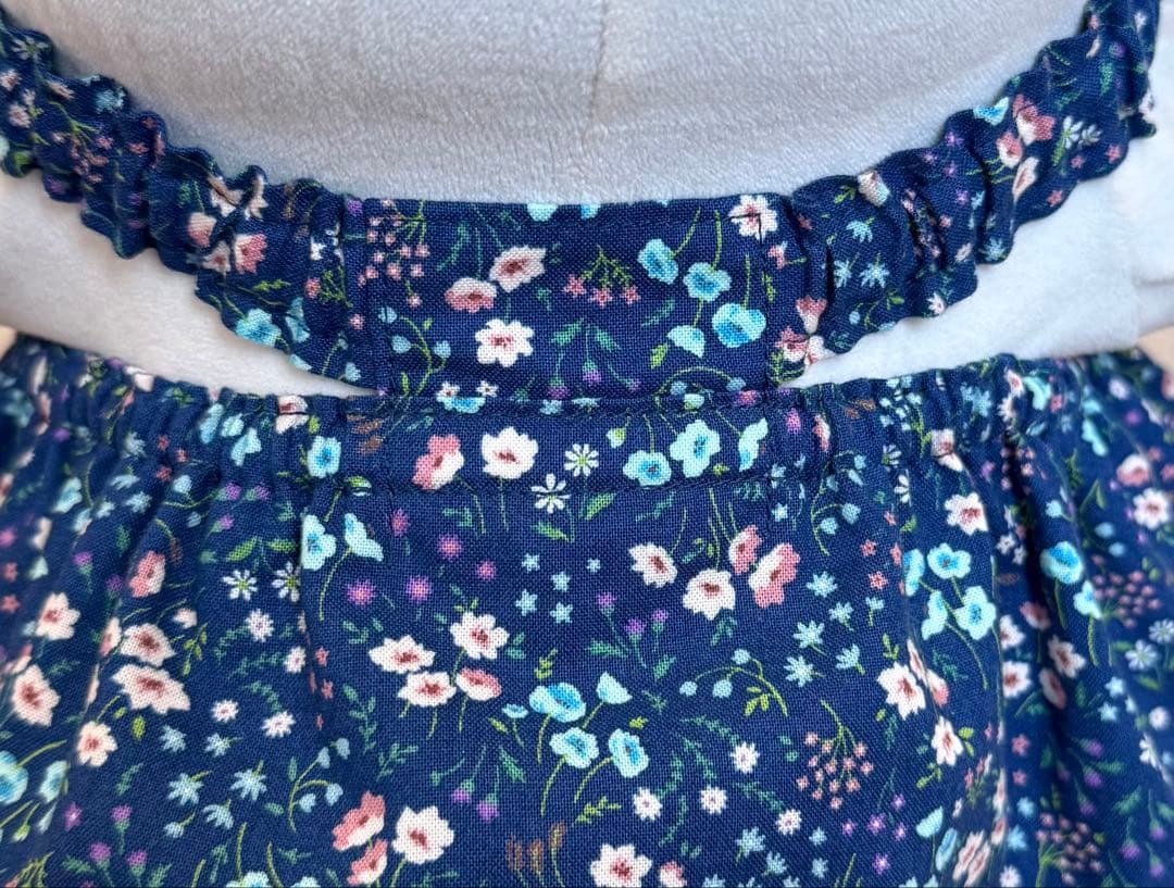 ラボット服　ロリータ風　青系　LOVOT ラボットハンドメイド