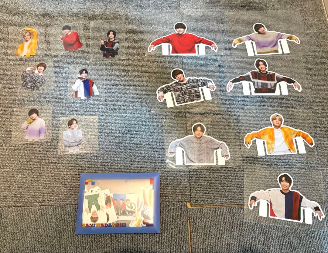 期間限定値下げ中！なにわ男子　道枝駿佑　うちわ　アクスタ　指人形　ちびぬい他