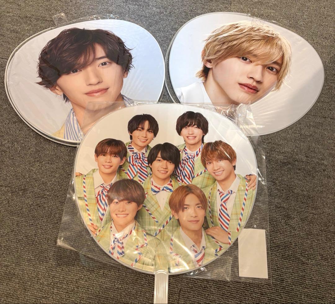 期間限定値下げ中！なにわ男子　道枝駿佑　うちわ　アクスタ　指人形　ちびぬい他