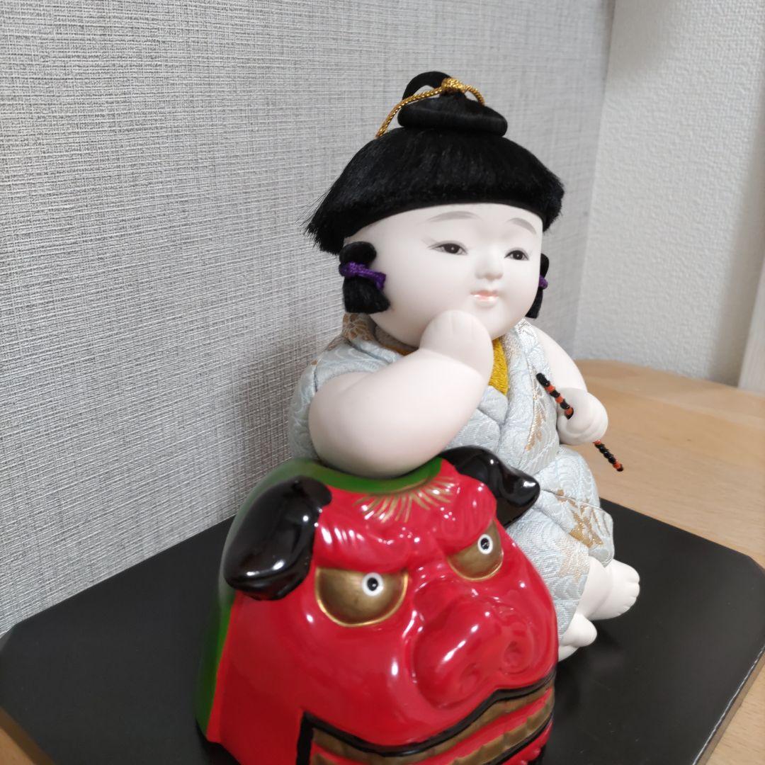木目込人形　✯獅子＆男の子◈