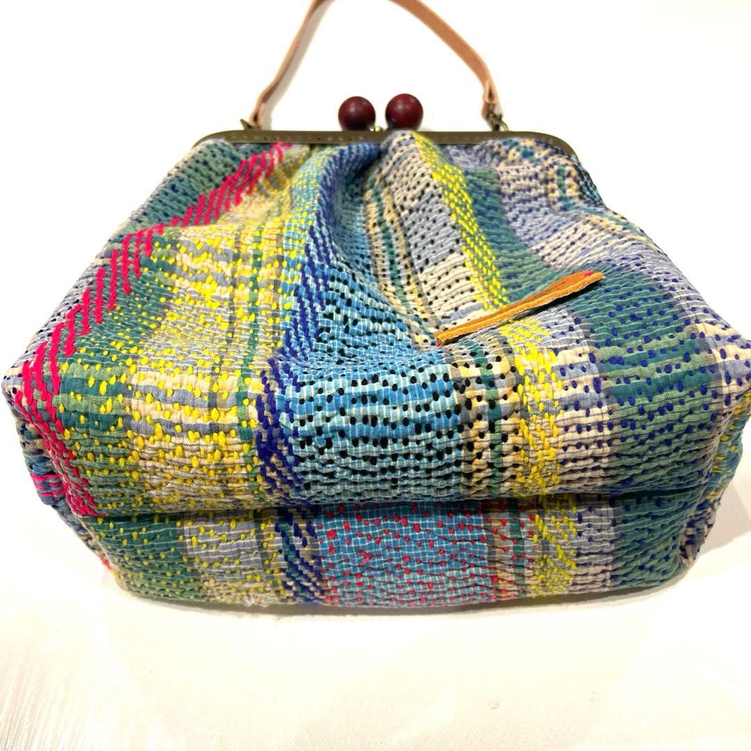 専用　5点　2195 がま口バッグ、ポーチ 　ラリーキルト　カンタキルト