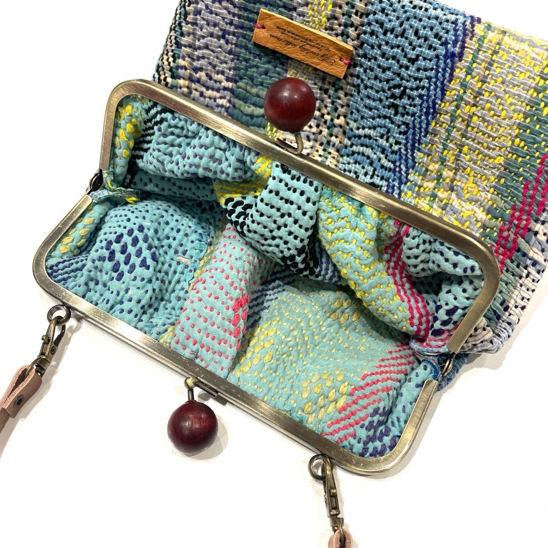 専用　5点　2195 がま口バッグ、ポーチ 　ラリーキルト　カンタキルト