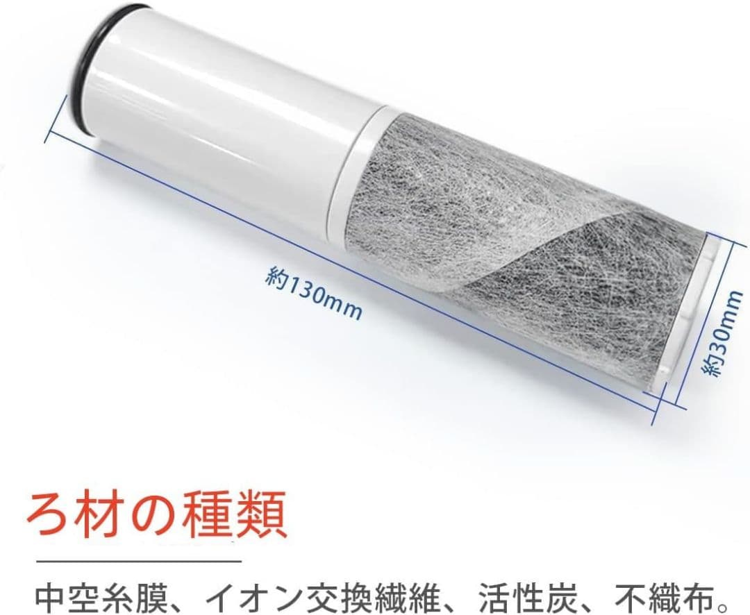 浄水カートリッジ ZSRJT002R12BC 交換用浄水器カートリッジ3本セット