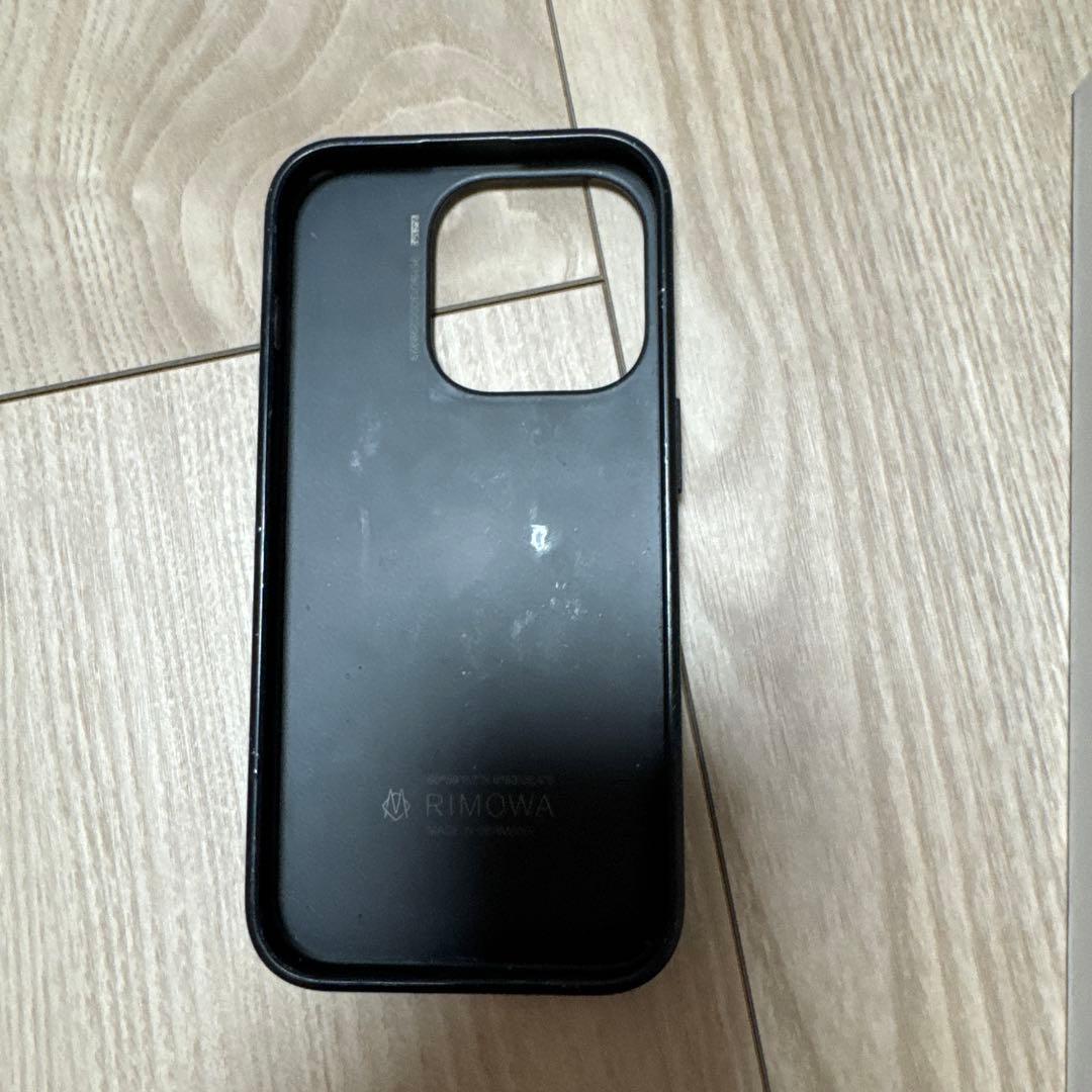 RIMOWA ブラック iPhone15pro用ケース