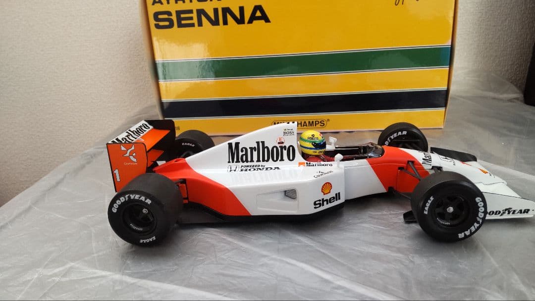 1/18 MP4/7 マクラーレンホンダ セナ MINICHAMPS 美品