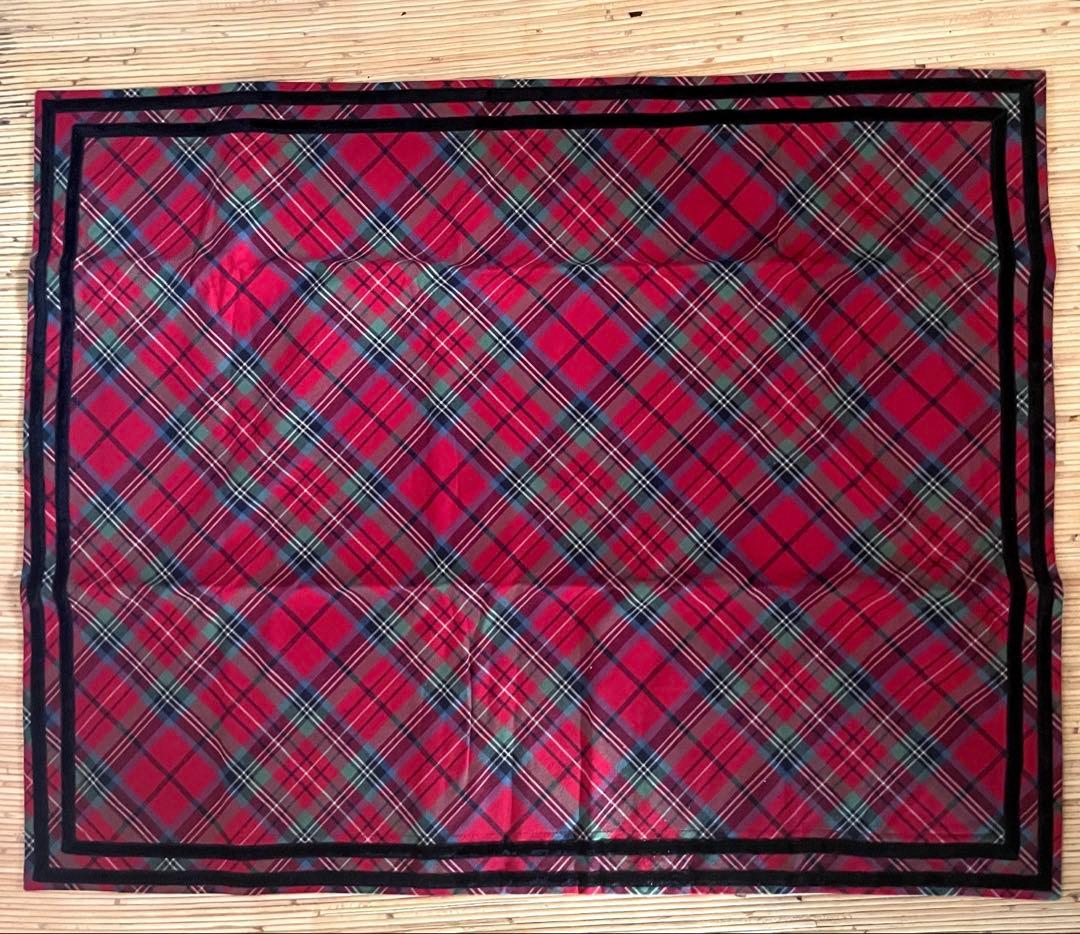 新品未使用✳︎ラルフローレン✳︎ラグジュアリータータンチェック✳︎ピローシャム