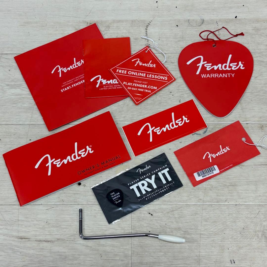 美品 Fender MEXICO PLAYER STRAT PF SRD