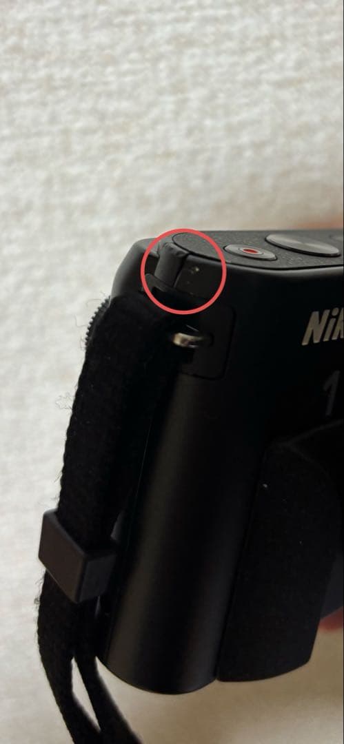 【最終値下げ】Nikon 1 J1 ショット回数1,207回　状態確認ください