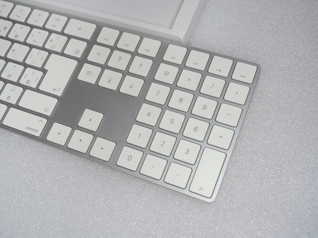 動作確認 Apple Magic Keyboard 10キー (JIS)