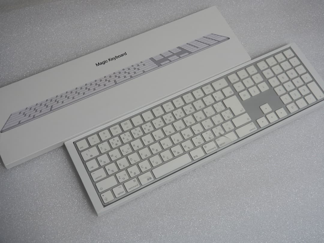 動作確認 Apple Magic Keyboard 10キー (JIS)