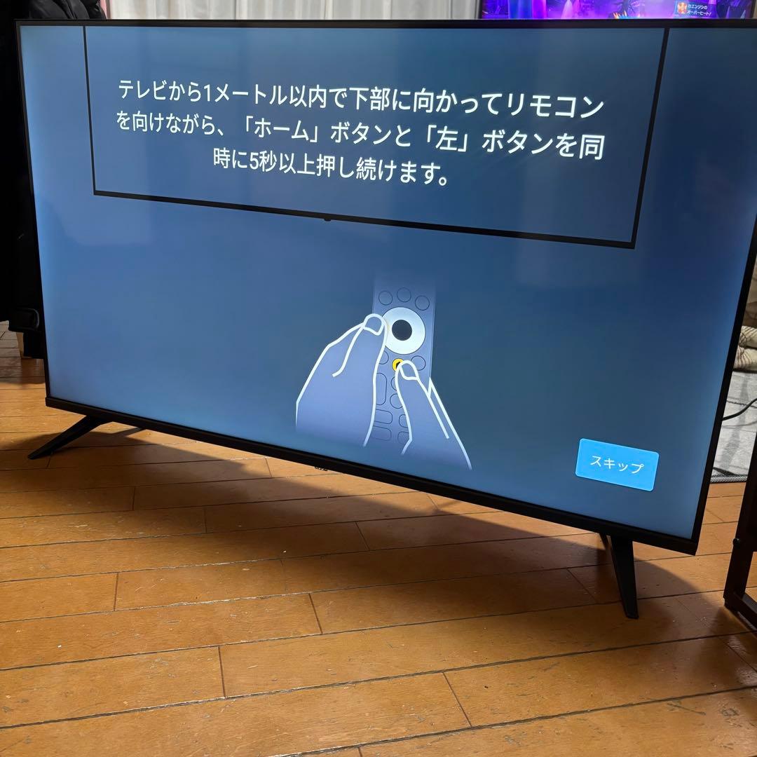 GREEN HOUSE 43型チューナーレススマートテレビ