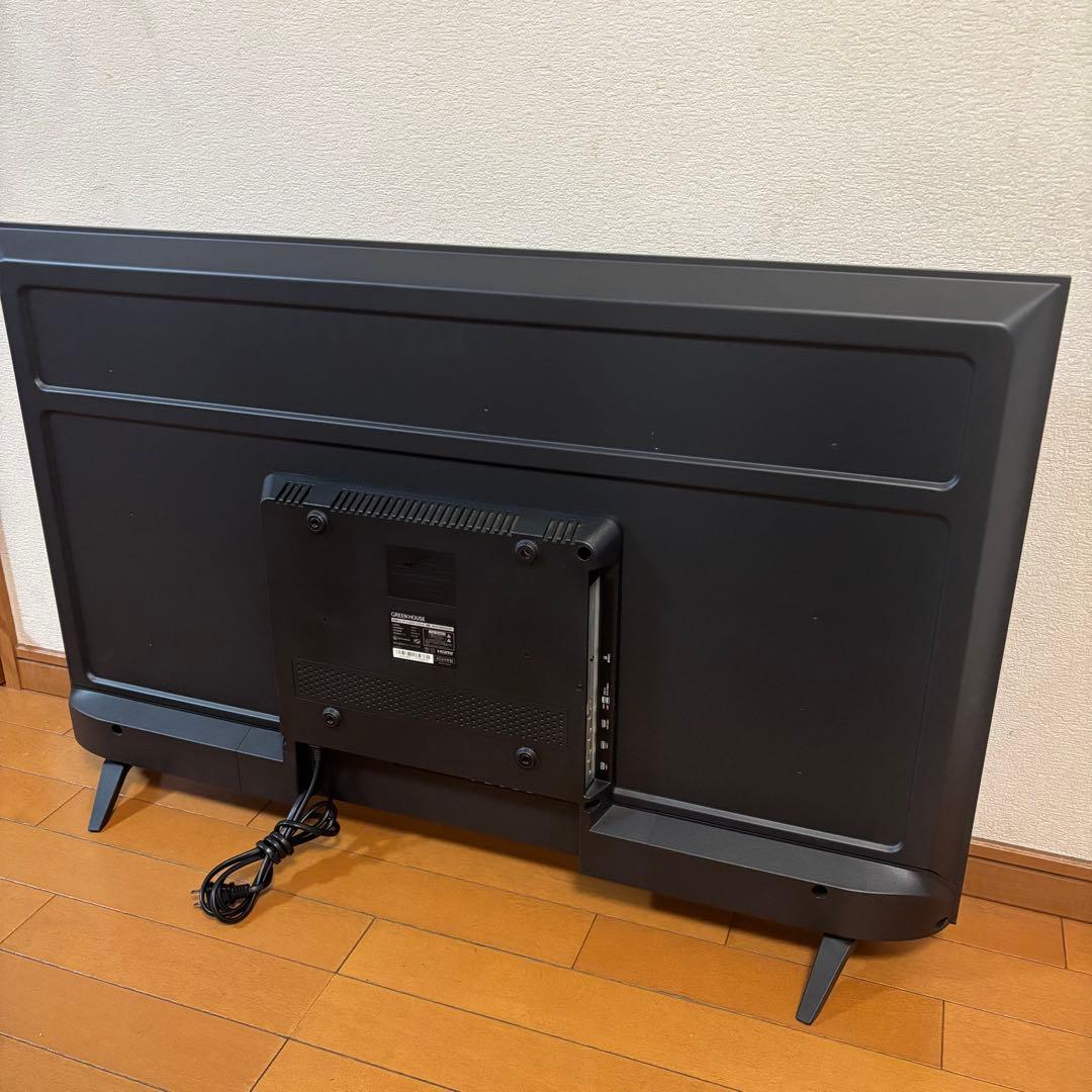GREEN HOUSE 43型チューナーレススマートテレビ