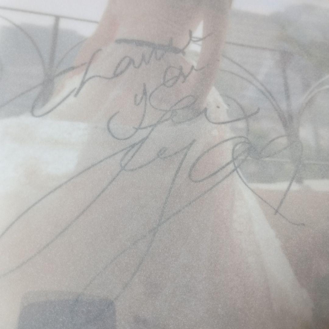 【TSUTAYA 当選品】 直筆サイン入り パネル 乃木坂46 白石麻衣