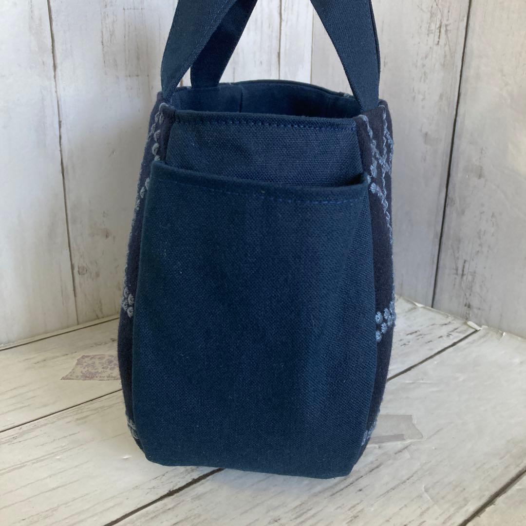 ハンドメイド ミナペルホネン dop タンバリン のプランプバッグmini