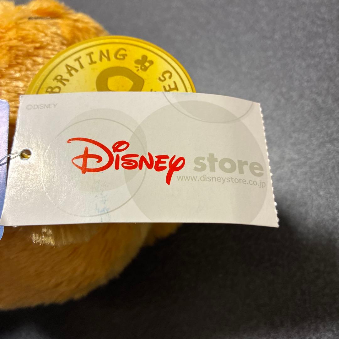 【未使用】　限定品　レア　くまのプーさん　80周年記念　ぬいぐるみ　記念刺繍入り