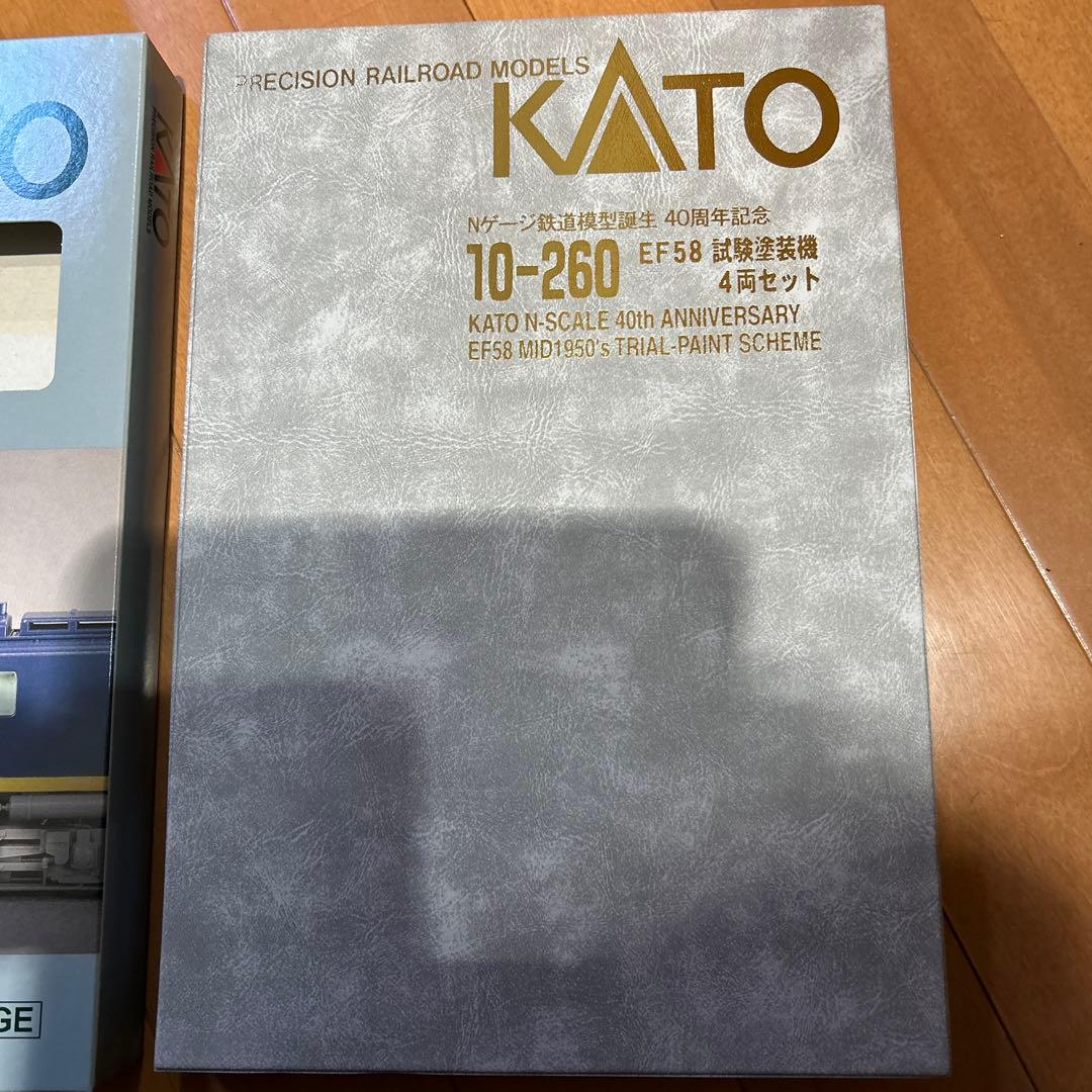 タイムセール　KATO Nケージ鉄道模型誕生　40周年記念　EF58