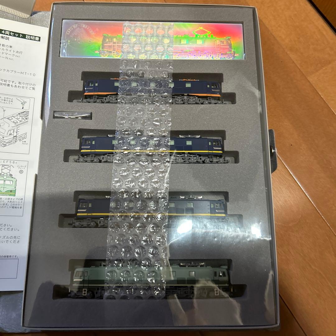 タイムセール　KATO Nケージ鉄道模型誕生　40周年記念　EF58
