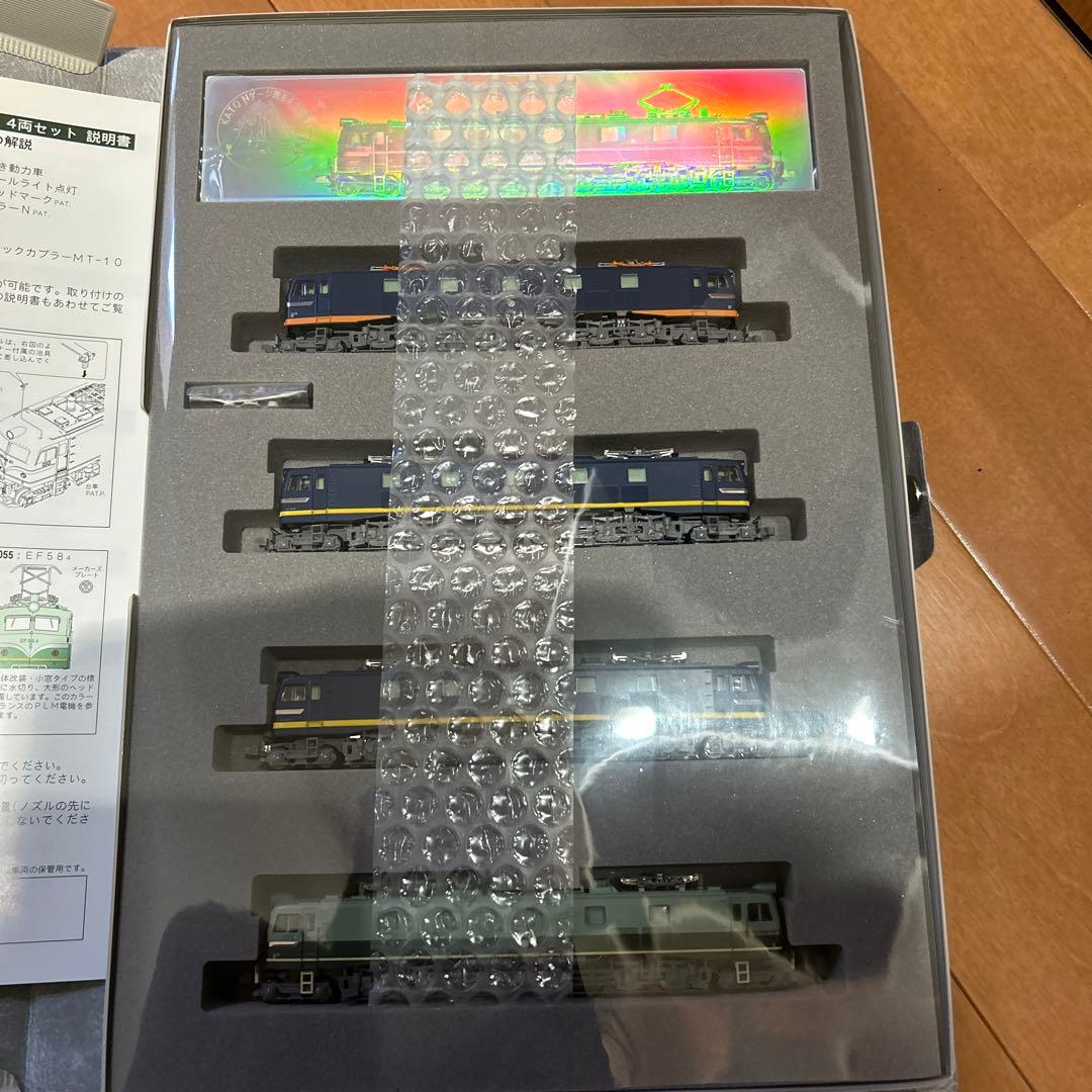 タイムセール　KATO Nケージ鉄道模型誕生　40周年記念　EF58