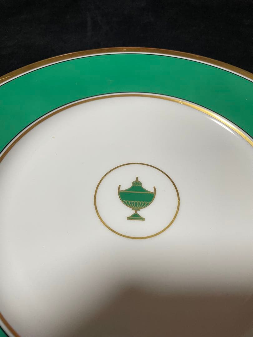 リチャードジノリ インペログリーン26cmプレート皿