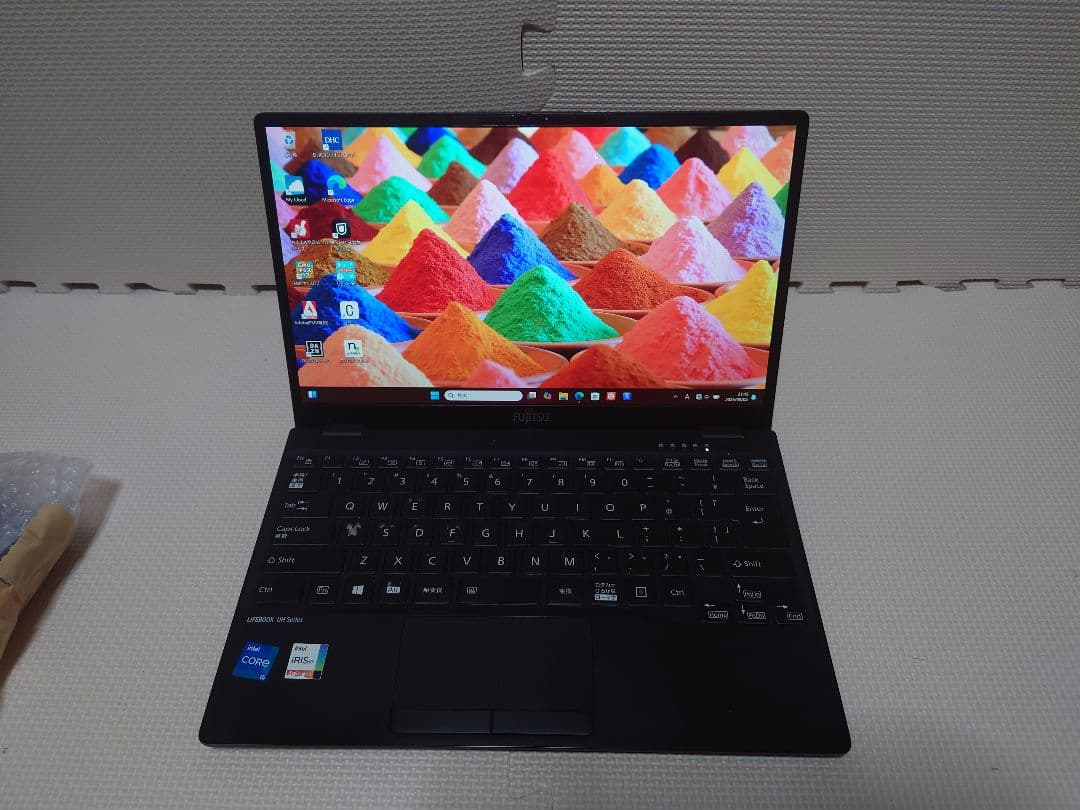 富士通Lifebook/i5-1135G7/16G/750g超軽量ノートパソコン