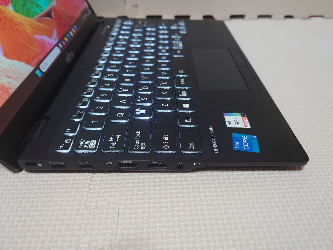 富士通Lifebook/i5-1135G7/16G/750g超軽量ノートパソコン