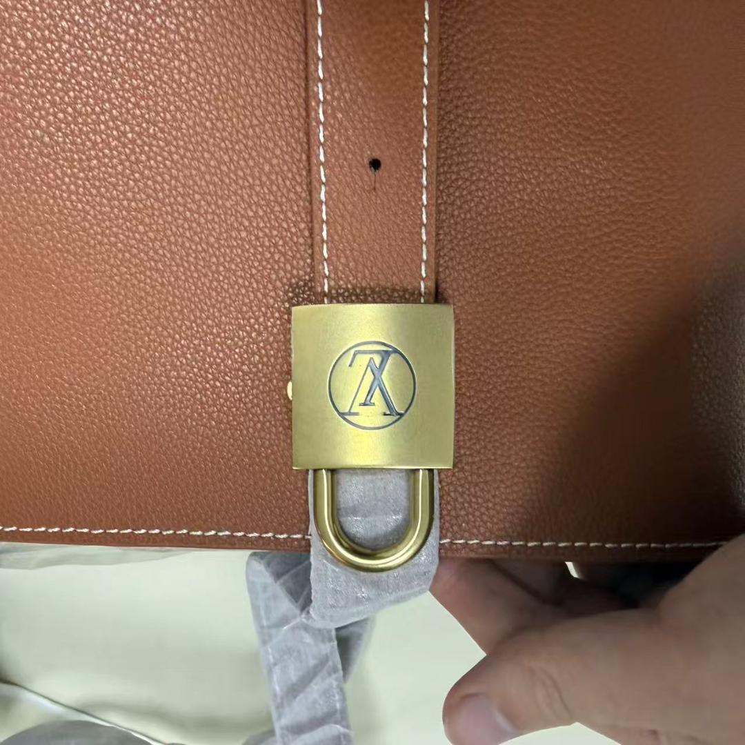 極美品✨モノグラム✨ ブラウンレザートートバッグ