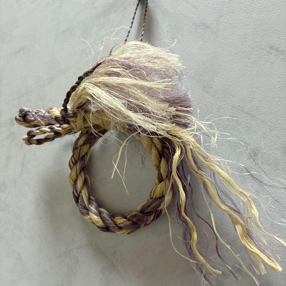 精麻龍飾り（紫龍）