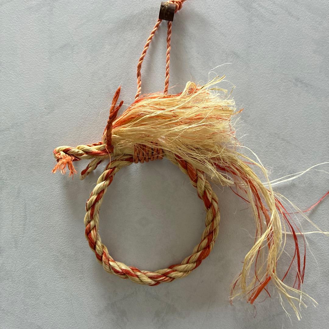 精麻龍飾り（紫龍）