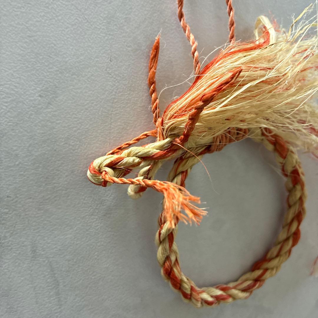 精麻龍飾り（紫龍）