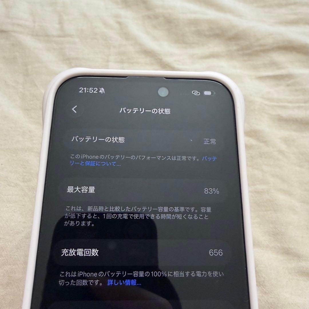 【極美品/ケース付き】iPhone 15 Pro Max ブラック 512GB