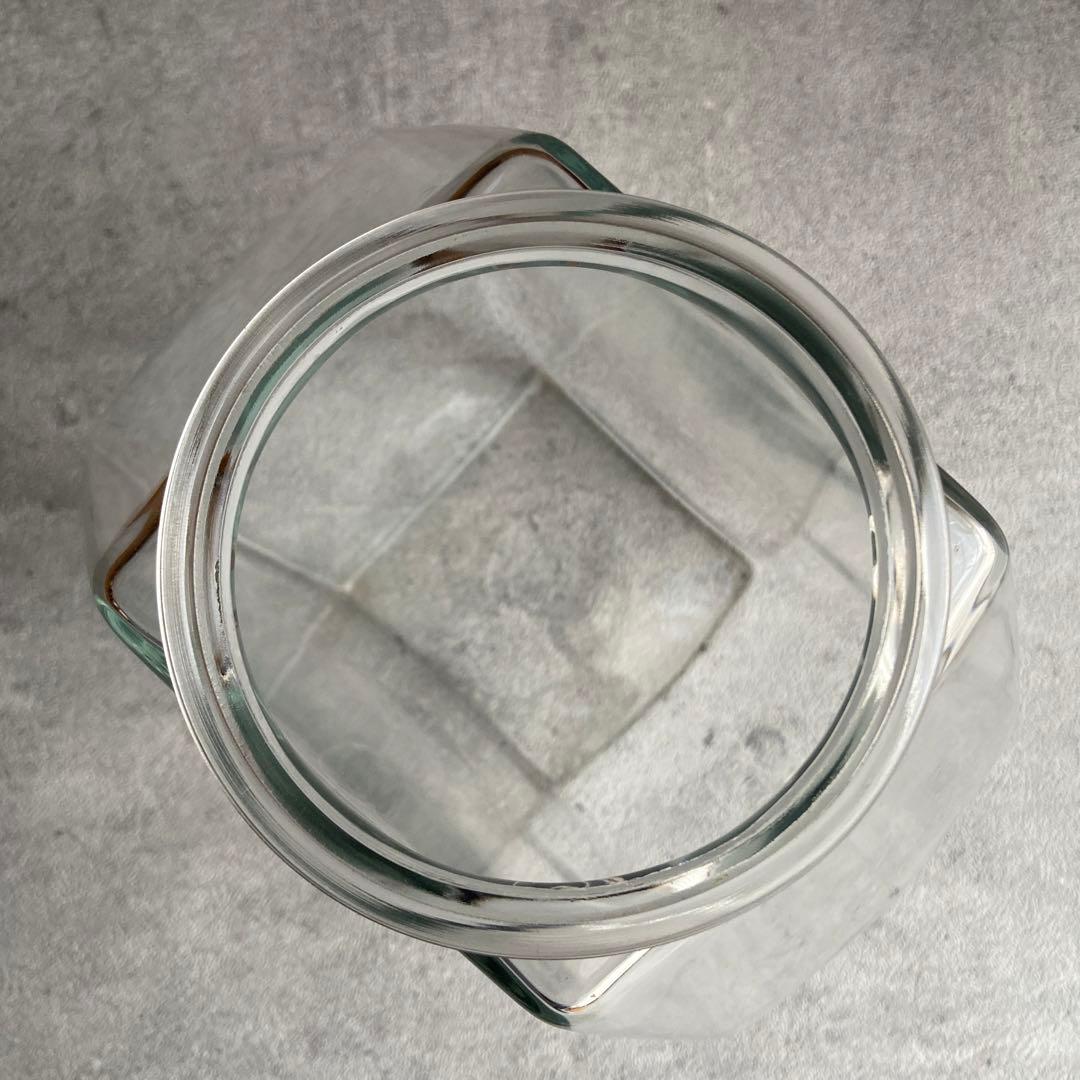 ガラス 六角瓶 小 保存容器 保存瓶 食品の収納にも