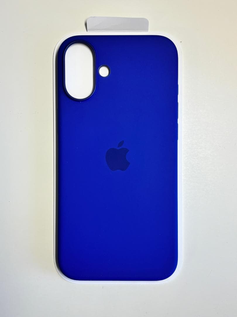 【新品】純正 iPhone 16 Plus シリコンウルトラマリン ②二つセット
