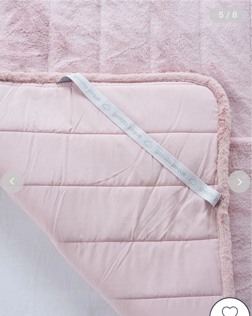 専用♡gelato pique☆ベッド用ボックスシーツ ピンク