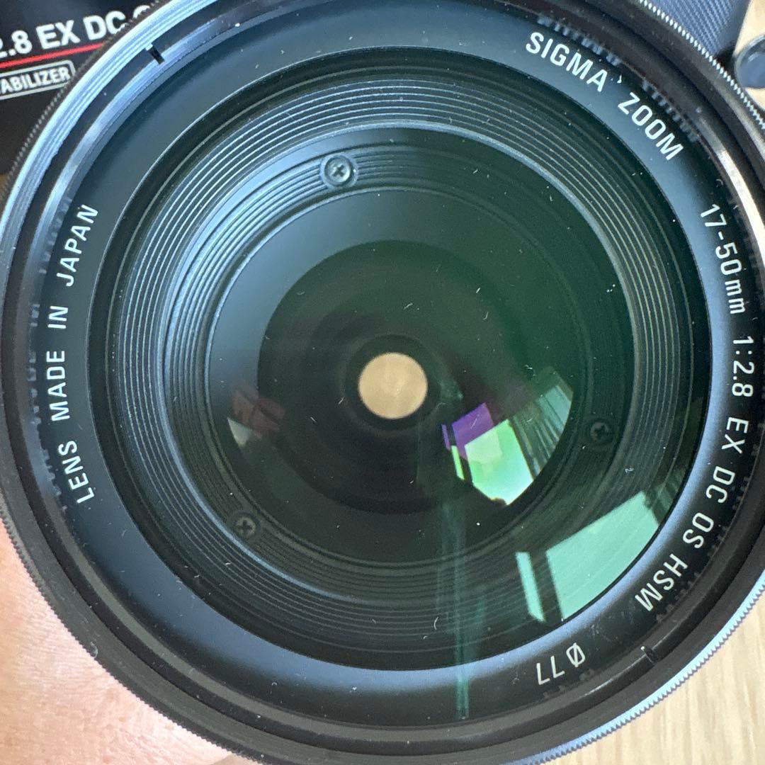 キャノン用SIGMA 17-50mm F2.8 EX DC OS レンズ