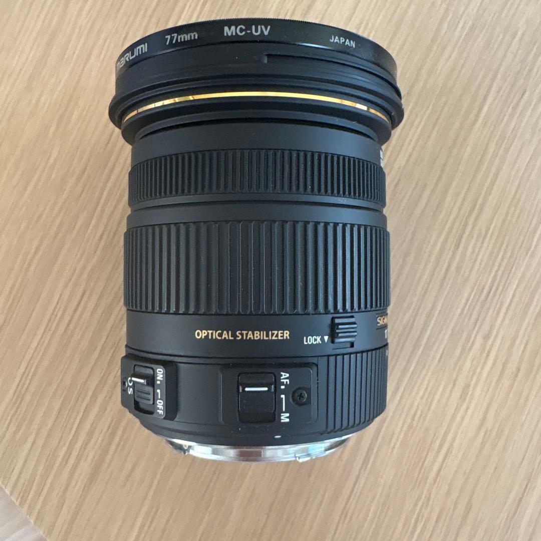 キャノン用SIGMA 17-50mm F2.8 EX DC OS レンズ